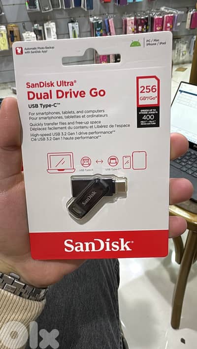 SanDisk ultra Dual Drive  Usb Type-C 256gb 24$