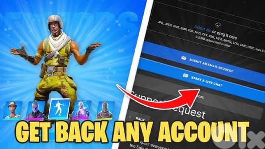 get any fortnite account