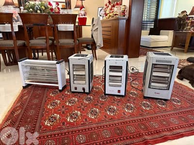 4 Heaters in Great Condition for Sale