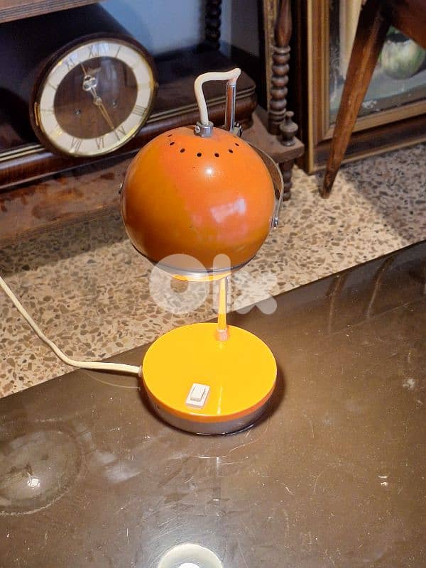 1970 space age Mid-century eyeball lamp 3