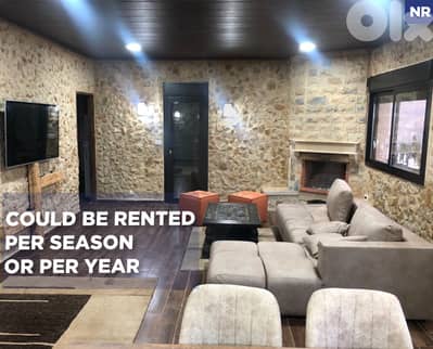 Fully Furnished Chalet for Rent in Faraya ! REF#NR130949 !