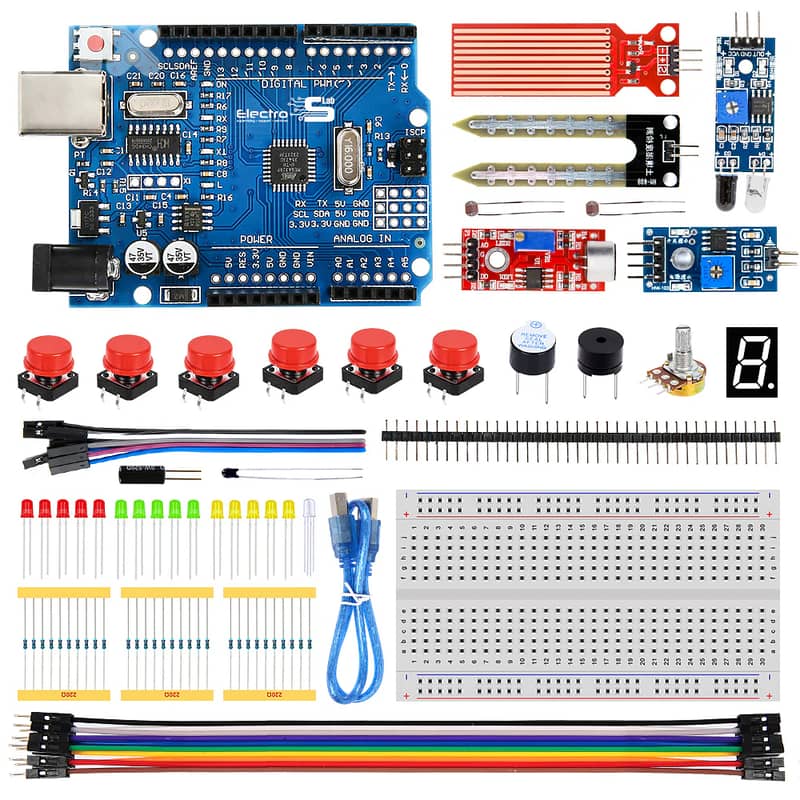 Ultra Basic Starter Kit for Arduino UNO DIY Kit 1