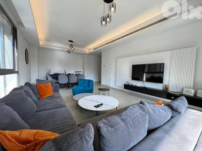 Waterfront City Dbaye/SUPER Elegant Apartment for Rentضبيه شقة للإيجار