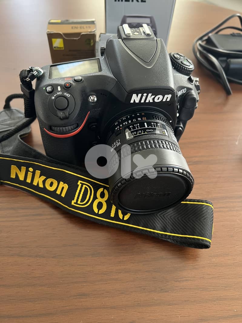 Nikon D810 + Nikkor AF Fisheye 16mm f/2.8D (with all accessorries) 1