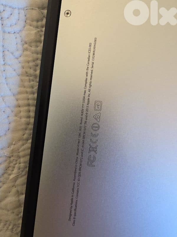 macbook air 2013 128gb 11.6 inch 2