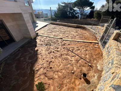 Apartment + Terrace & Garden For Sale In Baabdat شقة للبيع في بعبدات