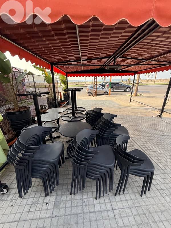 38 Chairs and 10 Tables 1