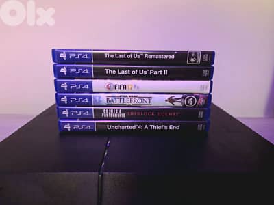 PS4 + 5 Games