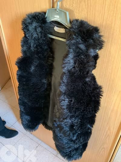 fur jacket samiia brand size medium