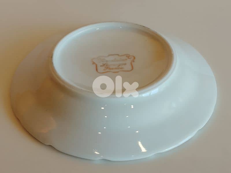 Vintage Limoges France Canadian Royal Mounted Police collector's plate 3