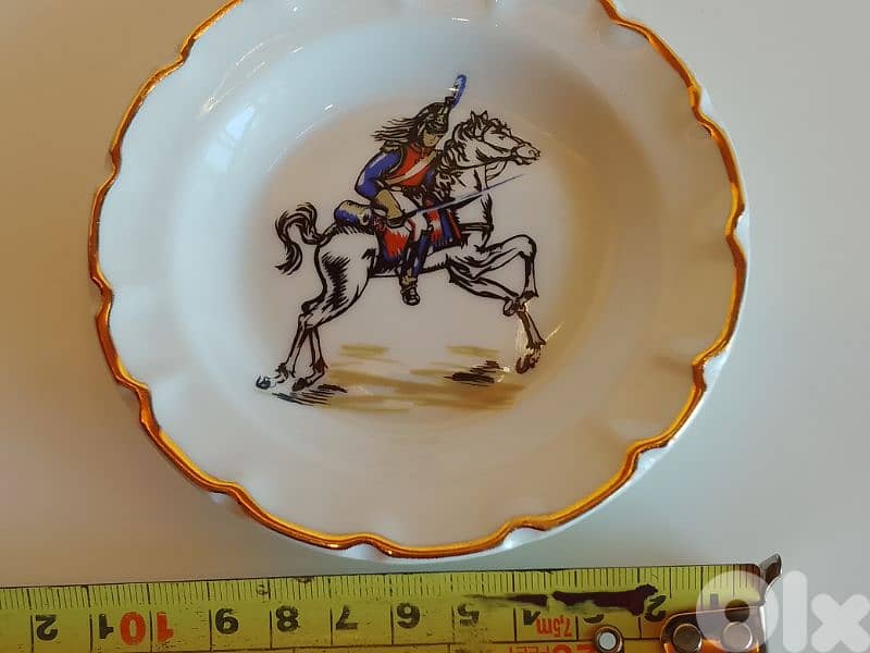 Vintage Limoges France Canadian Royal Mounted Police collector's plate 5