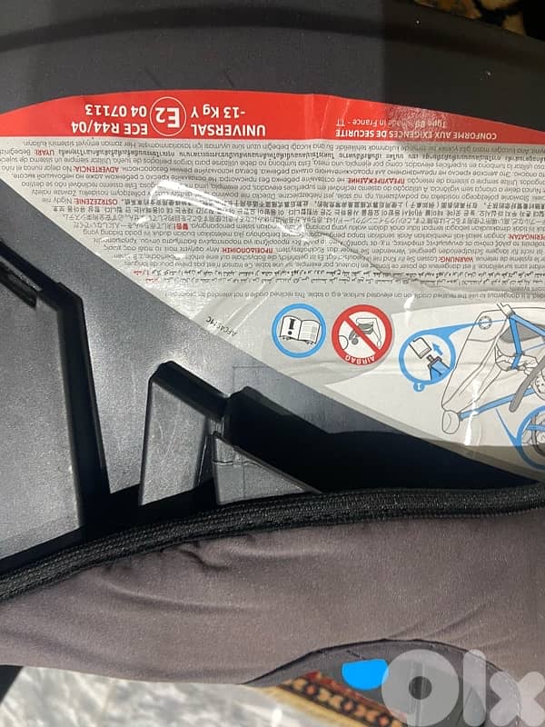Car seat Baby Doux 9 to 18kg hardly used 4