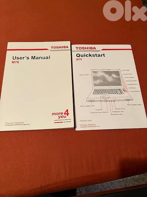 TOSHIBA Laptop M70 3