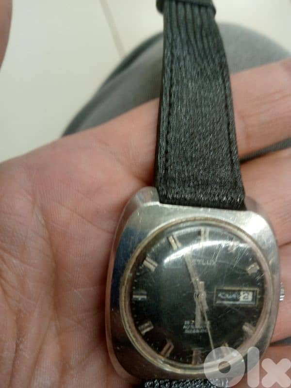 vintage jetlux automatic Swiss men watch 25 jewels 2