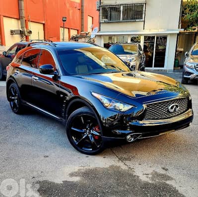 INFINITI QX70 S NIGHT PACKAGE 3.7 AWD 2017 MINT CONDITION