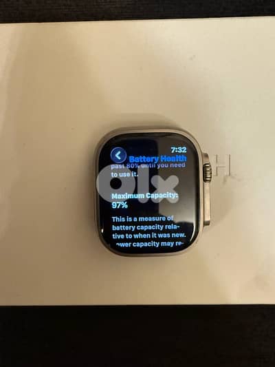 Apple watch Ultra 2 no scratches like new with original band