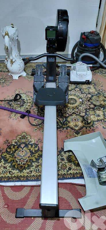 a rowing machine 1