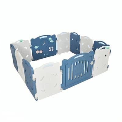 Baby Fence Safety Play Pen 12 Pieces - سياج أمان للأطفال