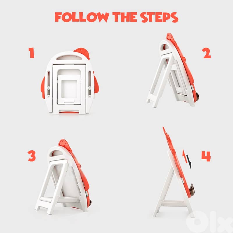 Kids Penguin Theme Whiteboard 2 Pcs Set - سبورة أطفال بتصميم بطريق 1