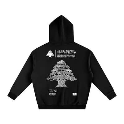 Lebanese pasport hoodie