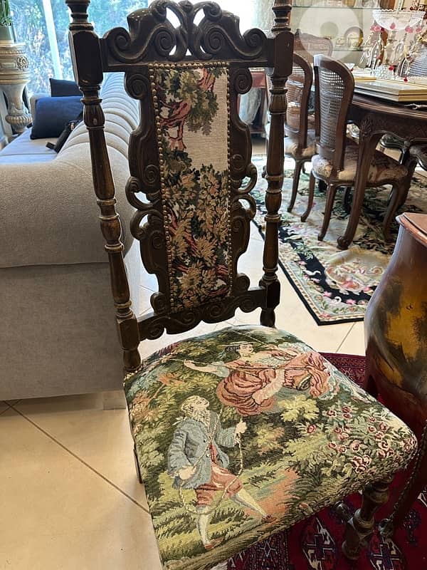 bahu and 2 chairs auntique romeo w julliat 1