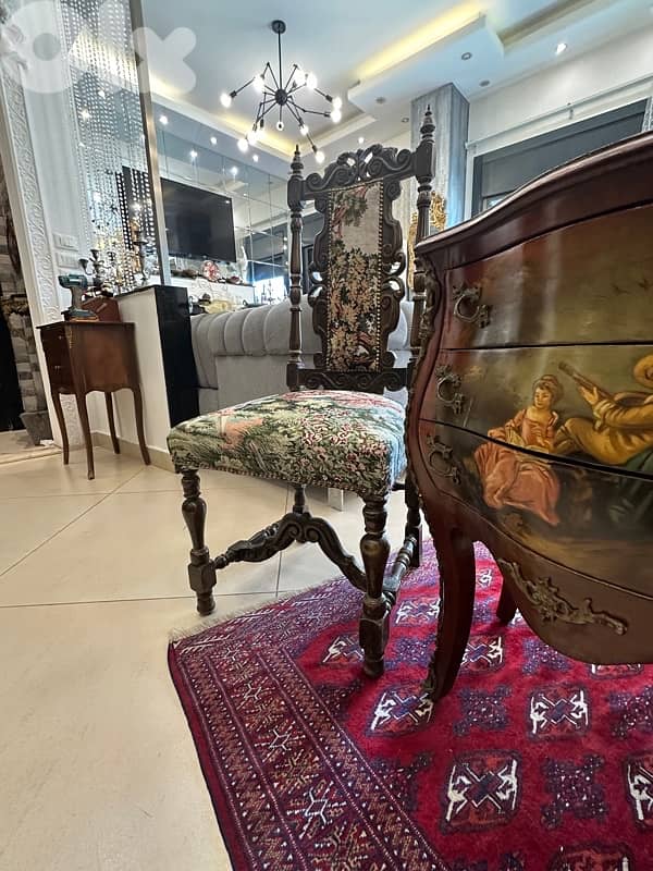 bahu and 2 chairs auntique romeo w julliat 9