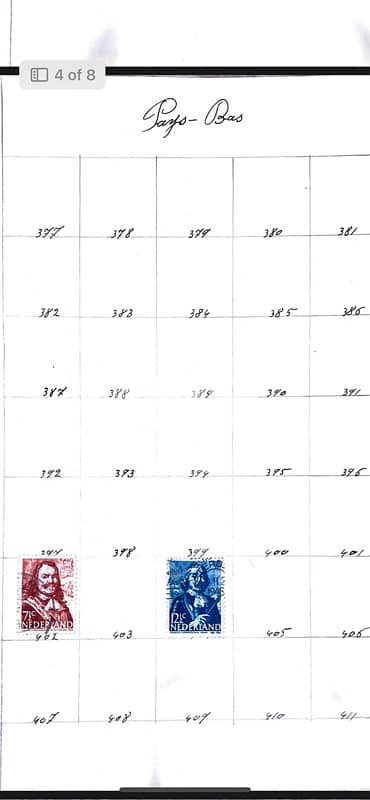 Netherlands stamps (Pays-bas) 3