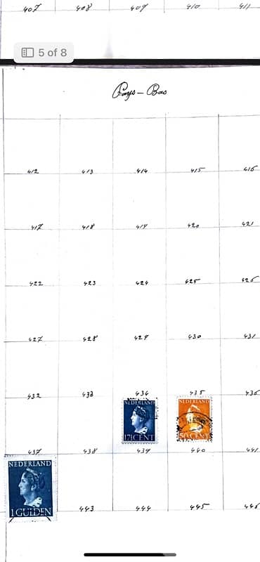 Netherlands stamps (Pays-bas) 4