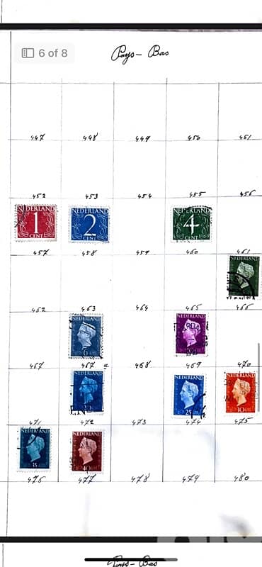 Netherlands stamps (Pays-bas) 5