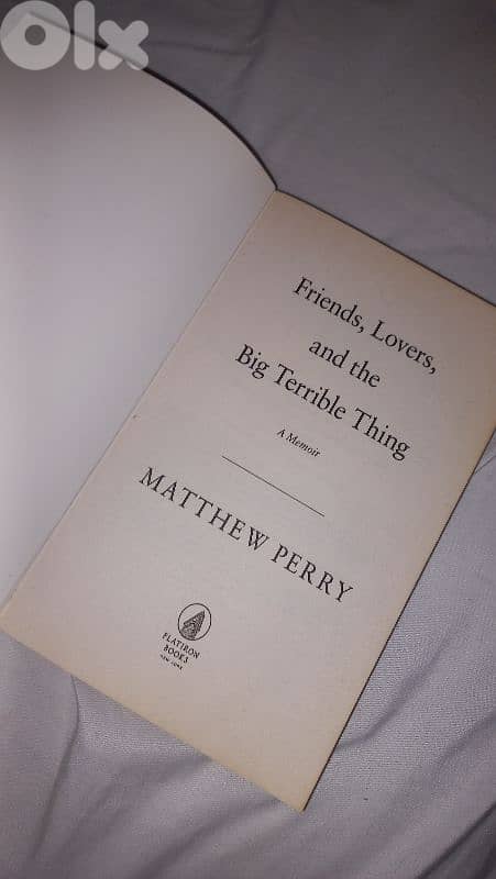 Friends, lovers, and the big Terrible Thing by Matthew Perry 1