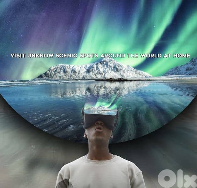 DESTEKV5 VR Headset with Bluetooth Controller for 4.7-6.8 inch 5