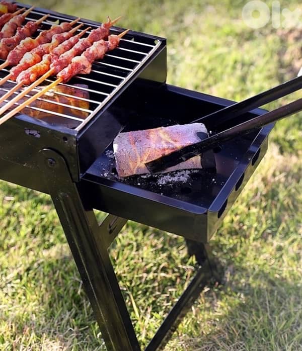 Portable mini Charcoal Grill for camping, garden 1