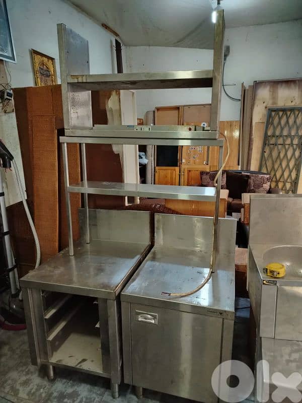 طاولات ستانلس 2