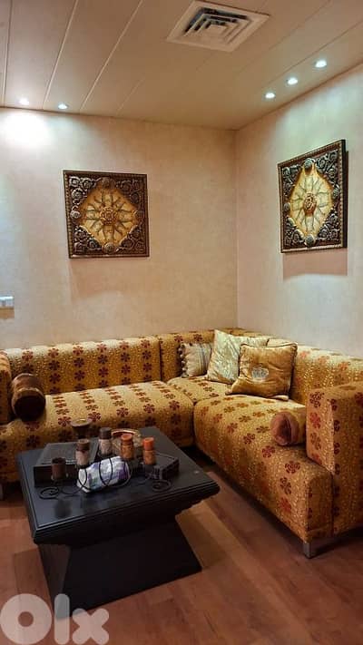 living room and 2 saloons for sale للبيع صالون عدد ٢ وغرفة جلوس مع