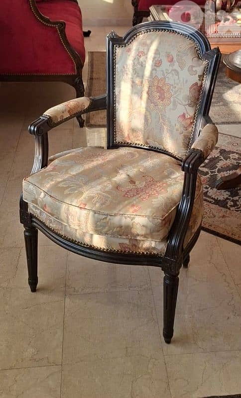 living room and 2 saloons  and accessories for sale 5