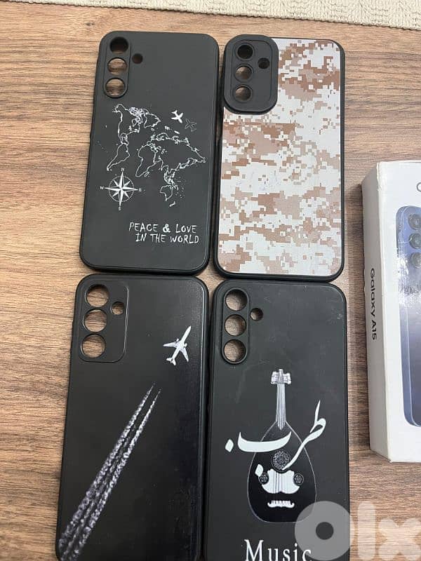 sumsung a15 4g مع كل غراضو بس ب١٠٠ دولار السعر غير قابل للتفاوض 7