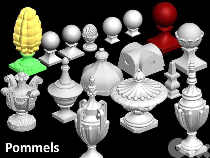 3ds max Library_Architecture Classical Elements 2