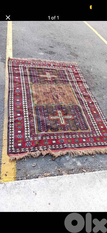 سجادي عجمي  شبه جديد