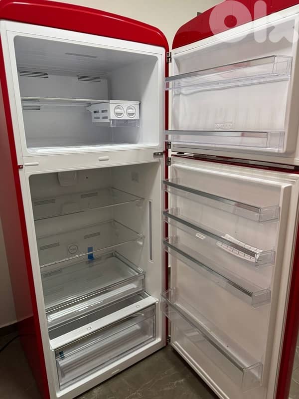 SMEG Red Fridge  retro – Like New 1