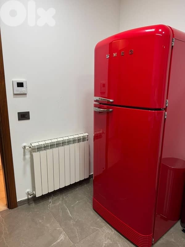 SMEG Red Fridge  retro – Like New 2