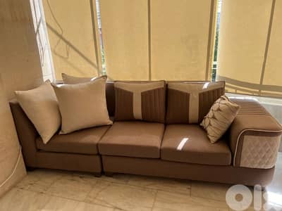 Sofa brown/beige