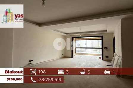 Biakout 198m2 | Flat | Well Maintained | Prime Location | Calm | PED