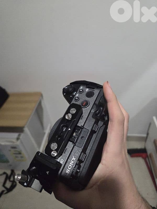 sony fx30 with lens and monitor 1