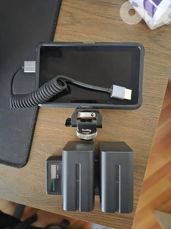 sony fx30 with lens and monitor 5