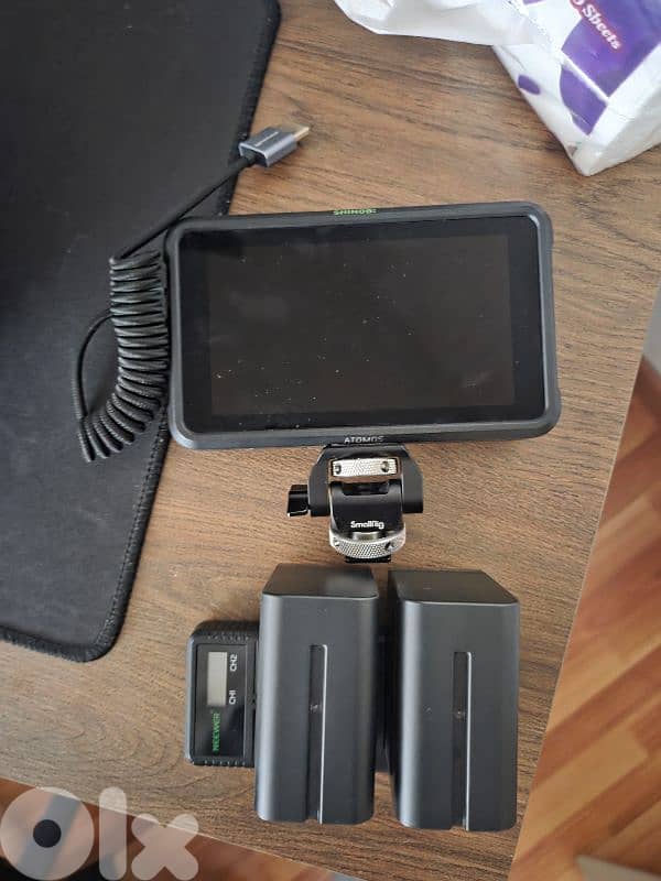 sony fx30 with lens and monitor 7