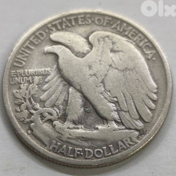 Half Dollar 1939.12. 5g Silver 50$ 1