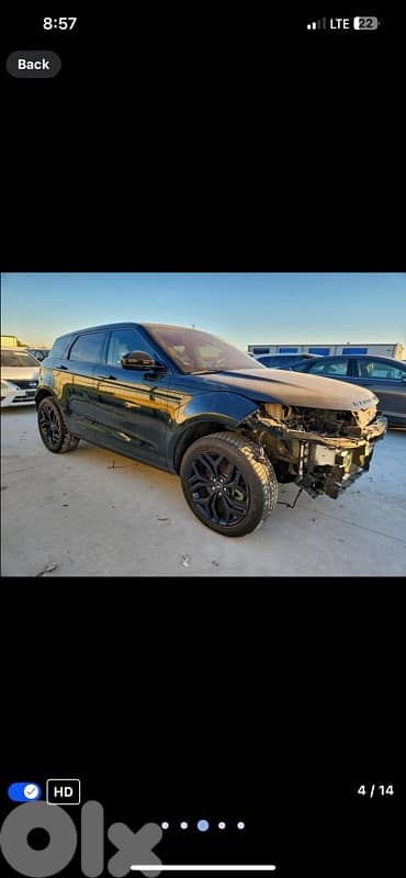 Land Rover Evoque 2020