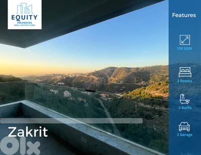 150 SQM Apartment With Terrace For Sale In Zakrit شقة للبيع #RH146