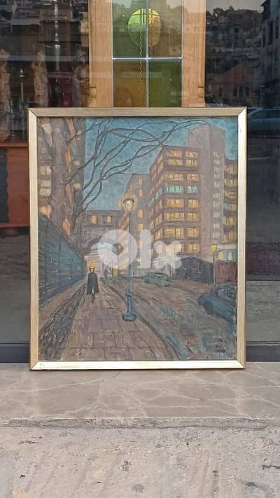 لوحة رسم زيتي اوروبية