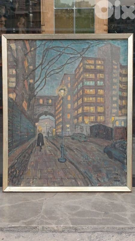 لوحة رسم زيتي اوروبية 2